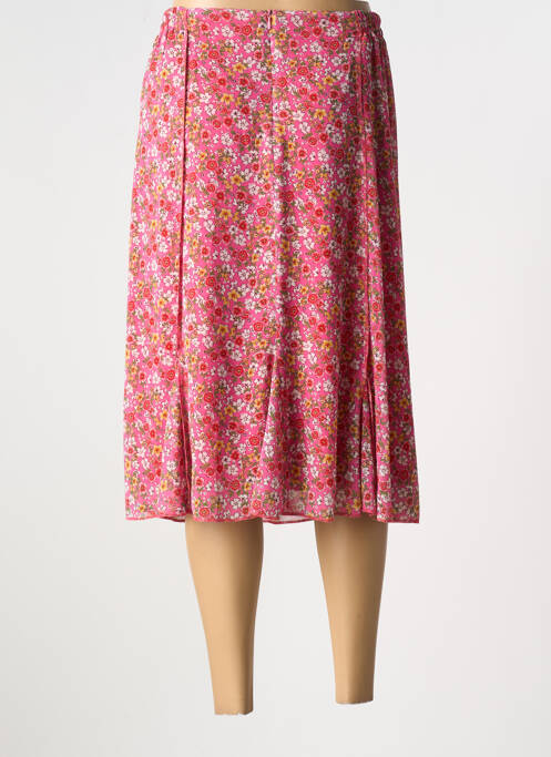 Fustă midi roz GRIFFON femeie