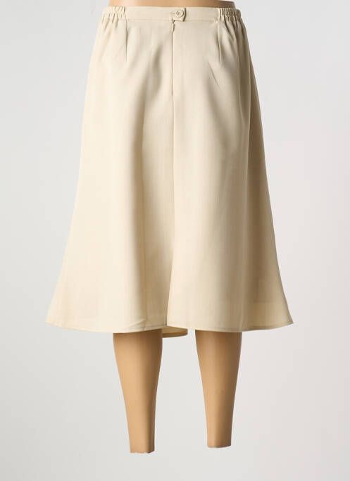 Fustă midi bej GRIFFON femeie