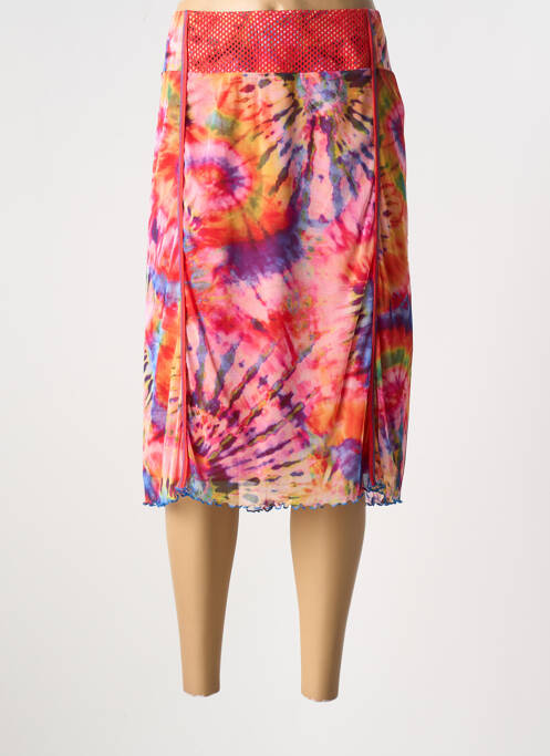 Fustă midi roz FRANCE RIVOIRE femeie