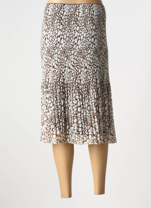 Fustă midi maro GRIFFON femeie