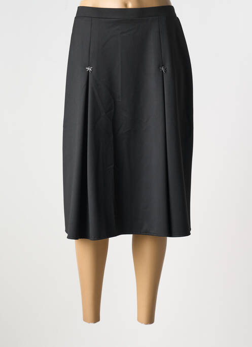 Fustă midi negru GRIFFON femeie