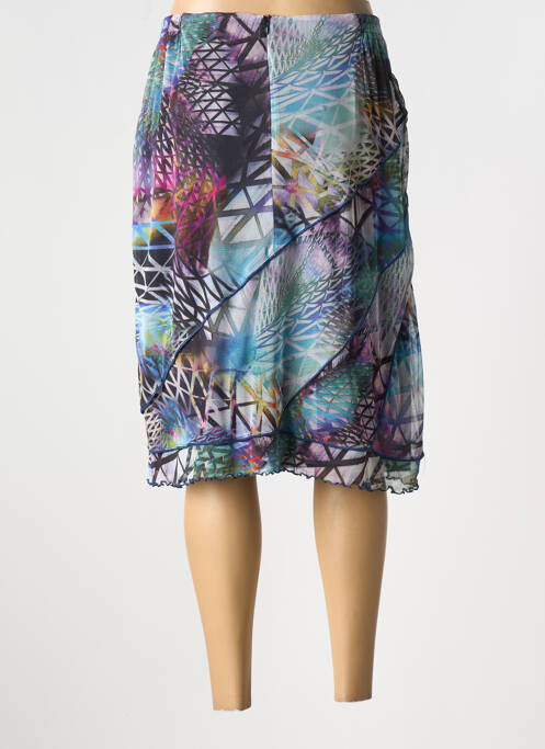 Fustă midi albastru FRANCE RIVOIRE femeie