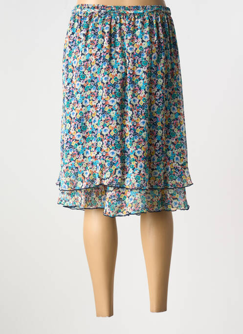 Fustă midi albastru GRIFFON femeie