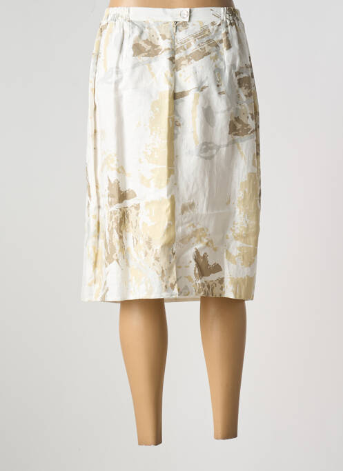 Fustă midi bej GRIFFON femeie