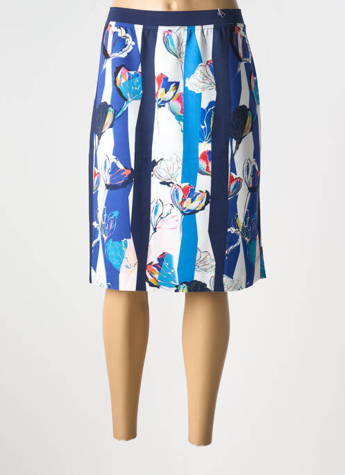 Fustă midi albastru FRANCE RIVOIRE femeie
