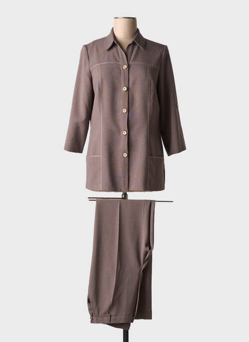 Set pantaloni maro FRANCE RIVOIRE femeie