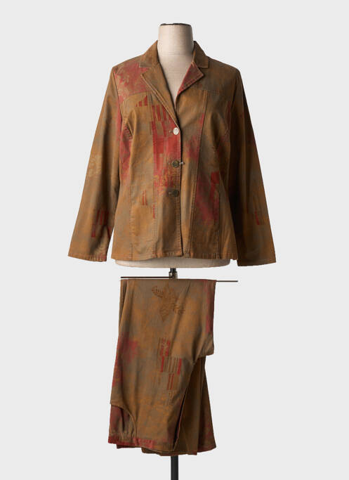 Set pantaloni maro FRANCE RIVOIRE femeie