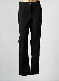 Pantalon slim țesătură poplin mărime normală negru BETTY BARCLAY femme