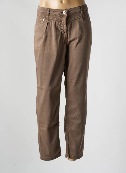 Blugi cu croială slim maro BETTY BARCLAY femeie