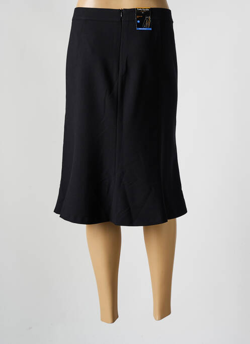 Fustă midi talie cu cleme negru BETTY BARCLAY femme