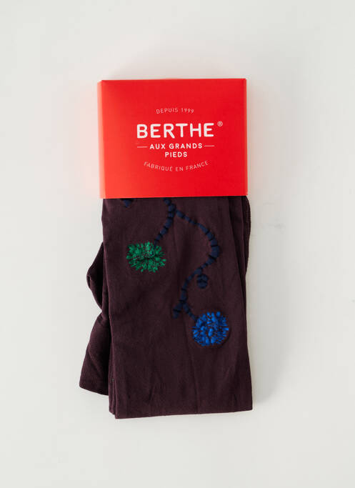 Colanți violet BERTHE AUX GRANDS PIEDS femeie