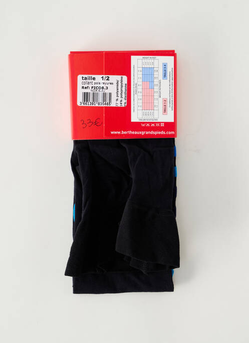 Colanți albastru BERTHE AUX GRANDS PIEDS femeie