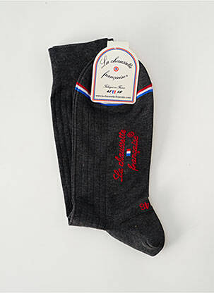 Șosete gri LA CHAUSSETTE FRANÇAISE bărbat