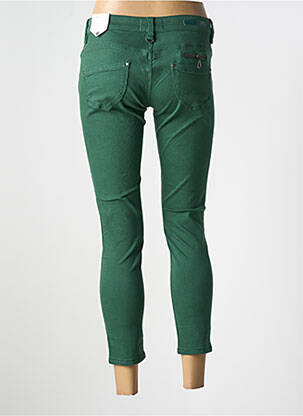 Pantalon slim conic verde FREEMAN T.PORTER femeie