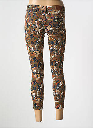 Pantalon slim conic maro FREEMAN T.PORTER femeie