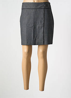 Fustă mini gri MORGAN femeie