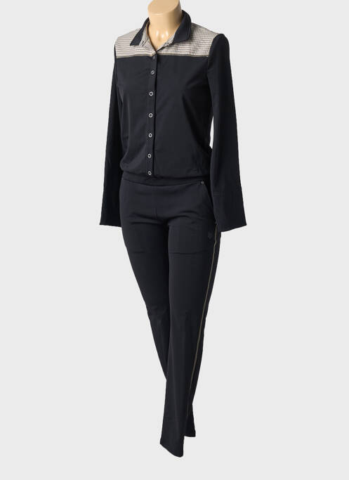 Salopetă-pantalon negru HBT femeie