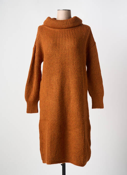 Rochie pulover maro LOLA ESPELETA femeie