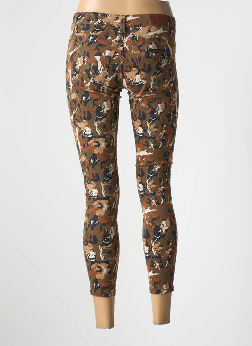 Pantalon slim maro FREEMAN T.PORTER femeie