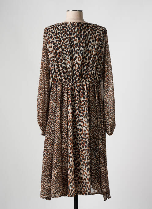 Rochie midi bej AN II VITO femeie