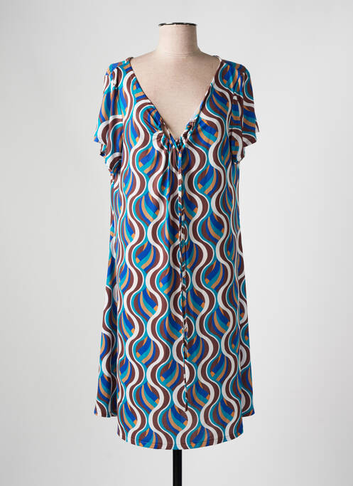 Rochie midi albastru AN II VITO femeie