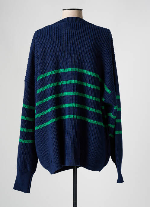 Vestă cu mâneci lungi albastru YESTA femeie