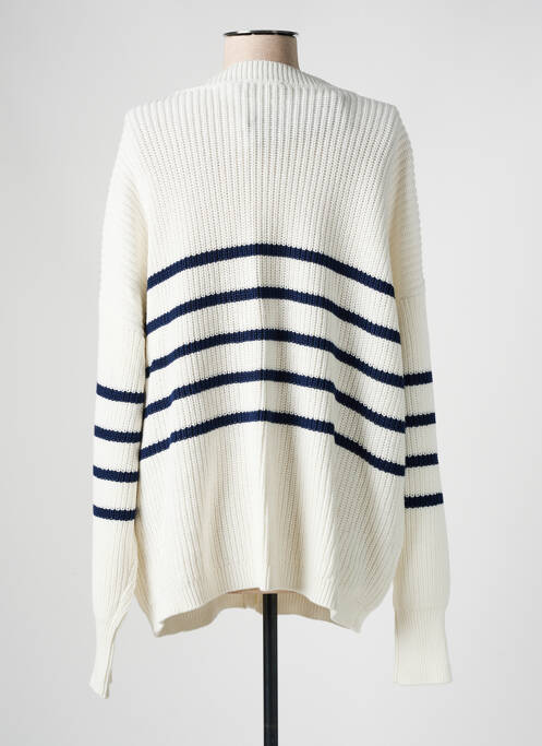 Vestă cu mâneci lungi alb YESTA femeie