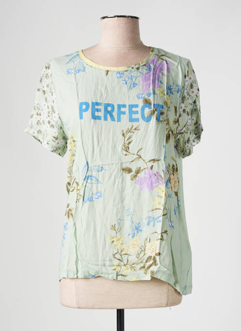 Tricou verde YEST femeie