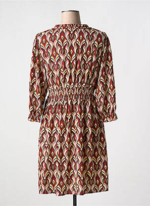 Rochie scurtă mâneci lungi mâneci lungi roșu BY ONE femeie