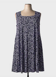 Rochie scurtă fără mâneci fără mâneci violet OLIVER JUNG femme