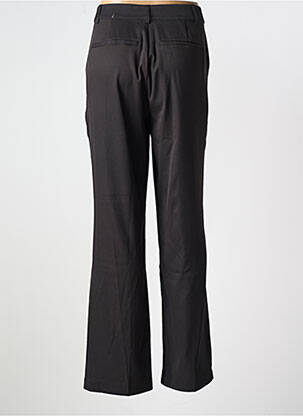 Pantalon trei sferturi croială dreaptă mărime normală negru ZHENZI femeie