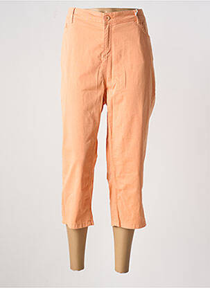 Pantalon trei sferturi portocaliu YESTA femeie