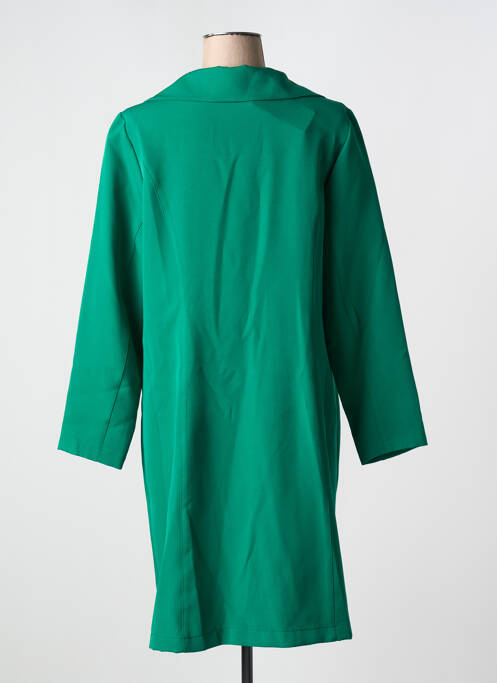 Palton lung verde VETISTYLE femeie