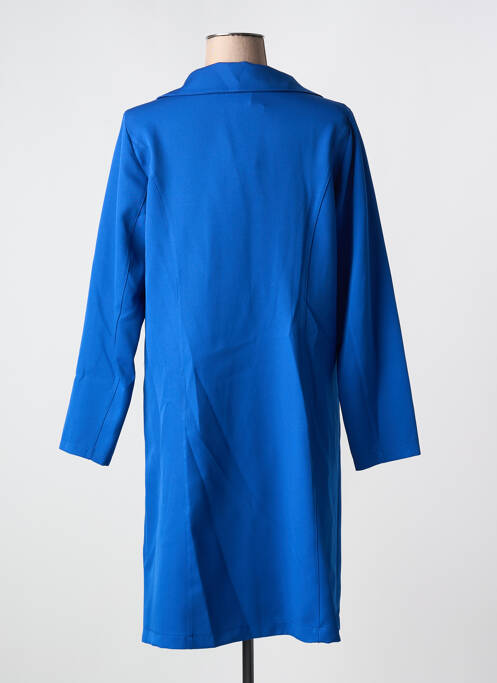 Palton lung albastru VETISTYLE femeie