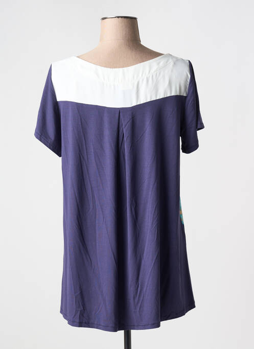 Tricou albastru AN II VITO femeie