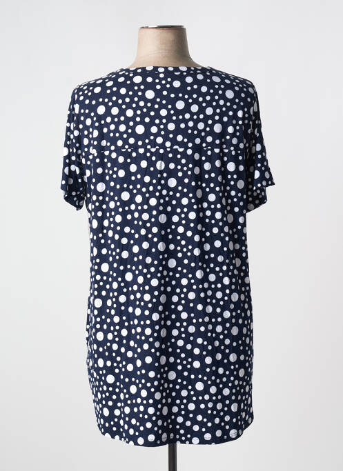 Tunică mâneci scurte albastru ZHENZI femeie