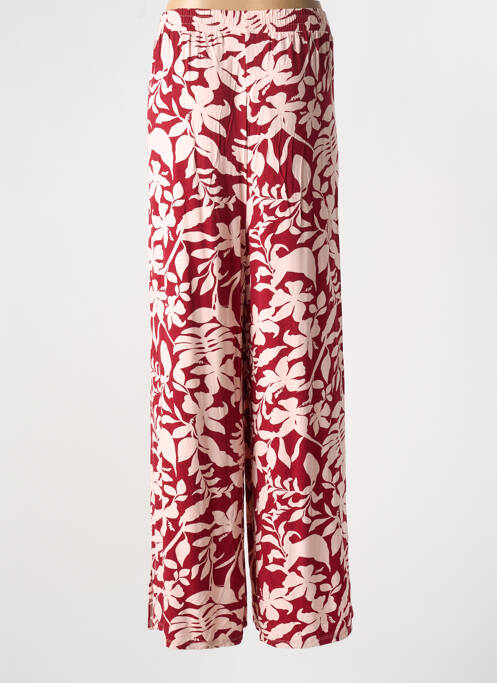 Pantalon larg roșu YESTA femeie