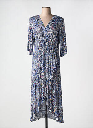 Rochie lungă albastru OLIVER JUNG femeie