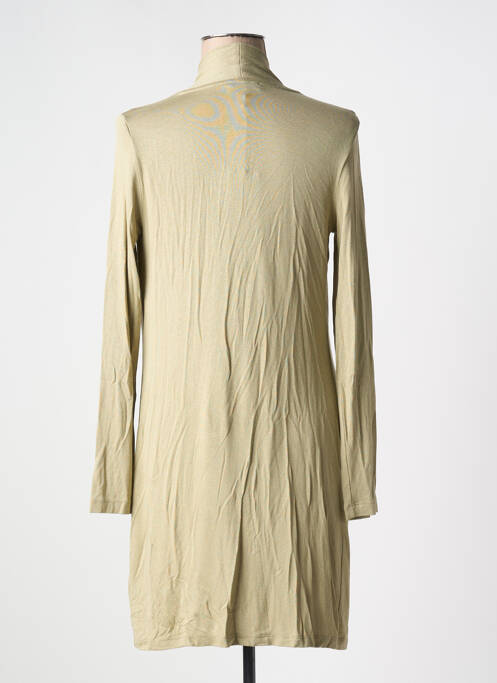 Vestă cu mâneci lungi verde BASIC BY YEST femeie