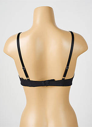 Sutien fără armatură top triunghiuri negru LOU femeie