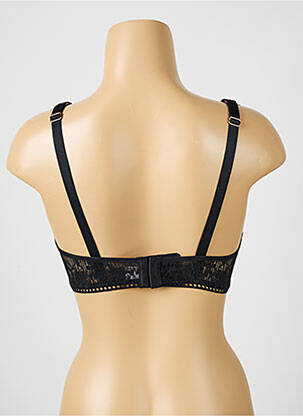 Sutien fără armatură top triunghiuri negru LOU femeie