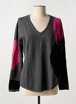 Pulover roz MARBLE femeie