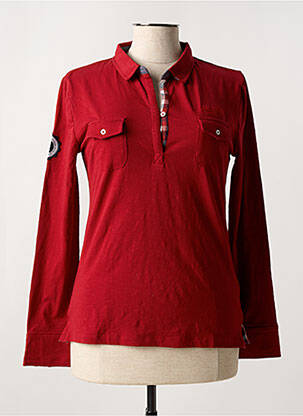 Polo roșu BLACK WELLIS femeie