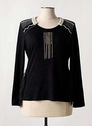 Tricou negru MERI & ESCA femeie