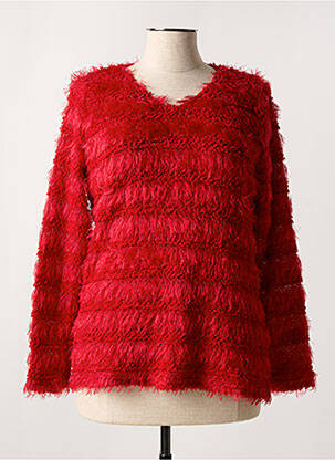 Pulover roșu FRED SABATIER femeie