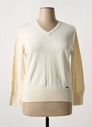 Pulover bej AGATHE & LOUISE femeie