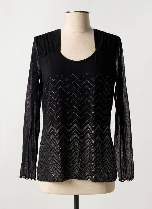 Tricou negru JEAN DELFIN femeie