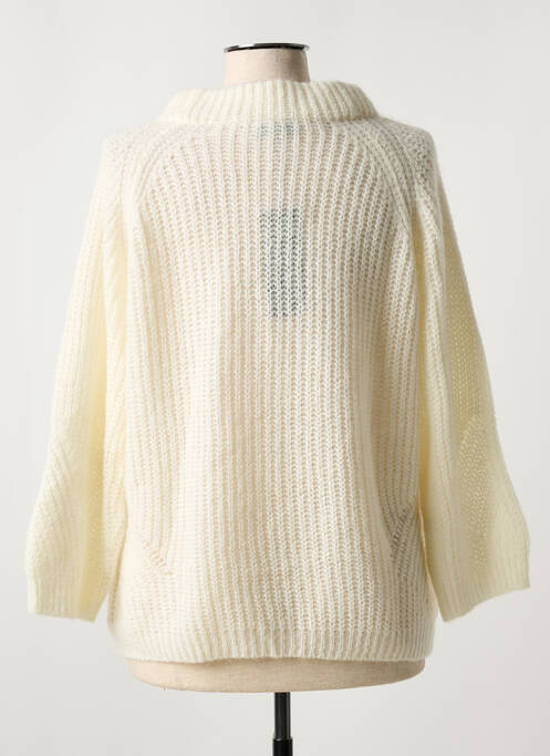 Pulover bej L'ATELIER D'ANNA femeie