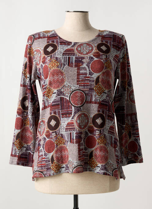 Pulover gri PLURIELLES femeie