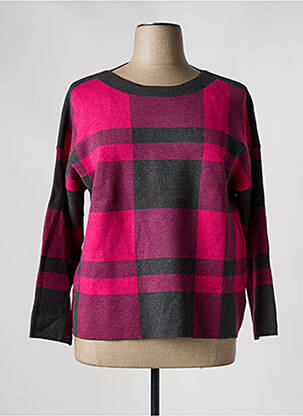 Pulover roz MARBLE femeie